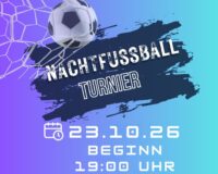 Nachtfußball Turnier