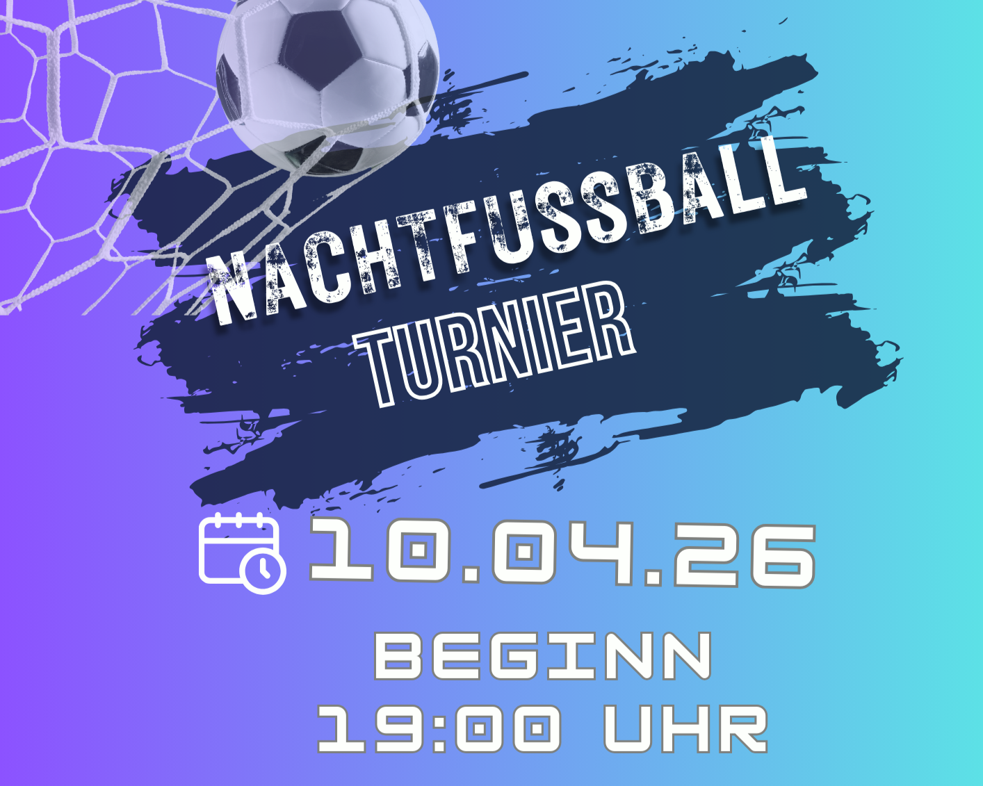 Nachtfußball Turnier